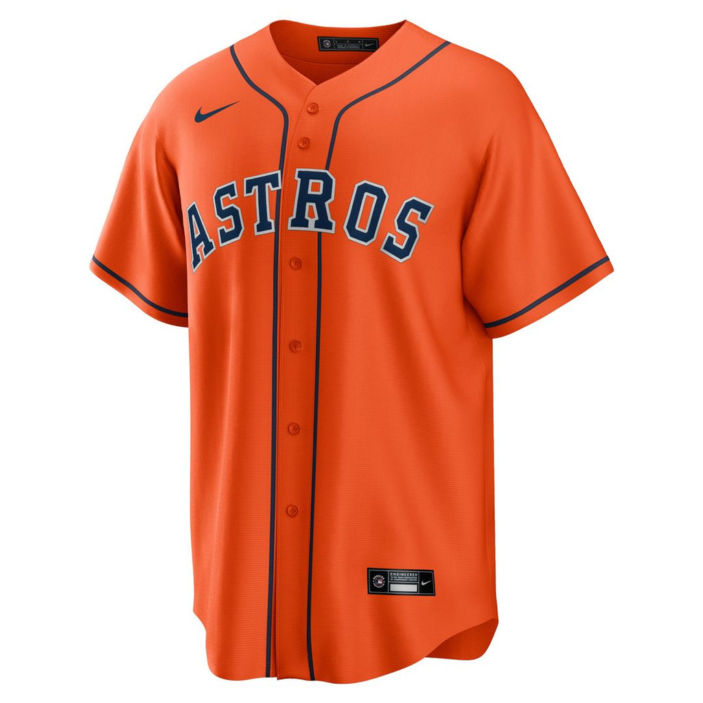 Houston Astros Yordan Álvarez Nike Alternate Replica Player Jersey - Orange