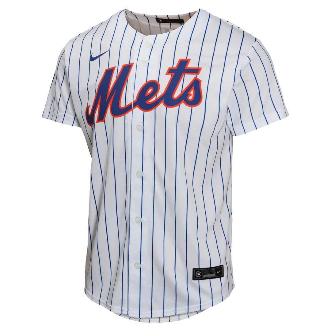 New York Mets Francisco Lindor Nike Youth Home Game Player Jersey - White